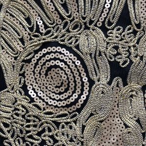 Jackets & Coats - Black jacket with intricate gold skull Jackets & Coats - Black jacket with intricate gold skull